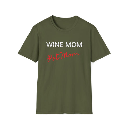 Pot Mom Softstyle T-Shirt
