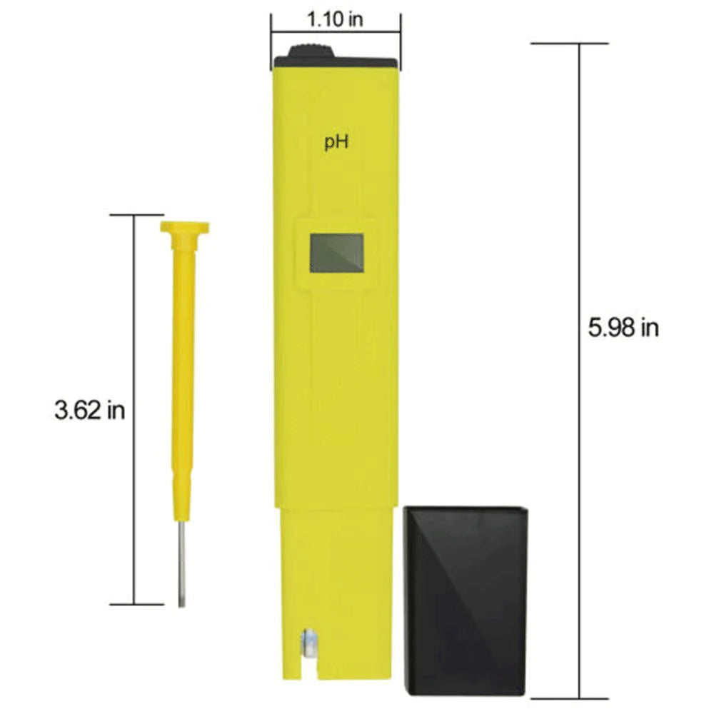 Digital Electric PH Meter LCD Tester Pocket Hydroponics Aquarium Water Test Pen