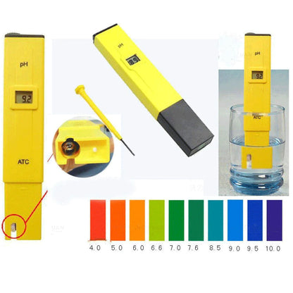 Digital Electric PH Meter LCD Tester Pocket Hydroponics Aquarium Water Test Pen